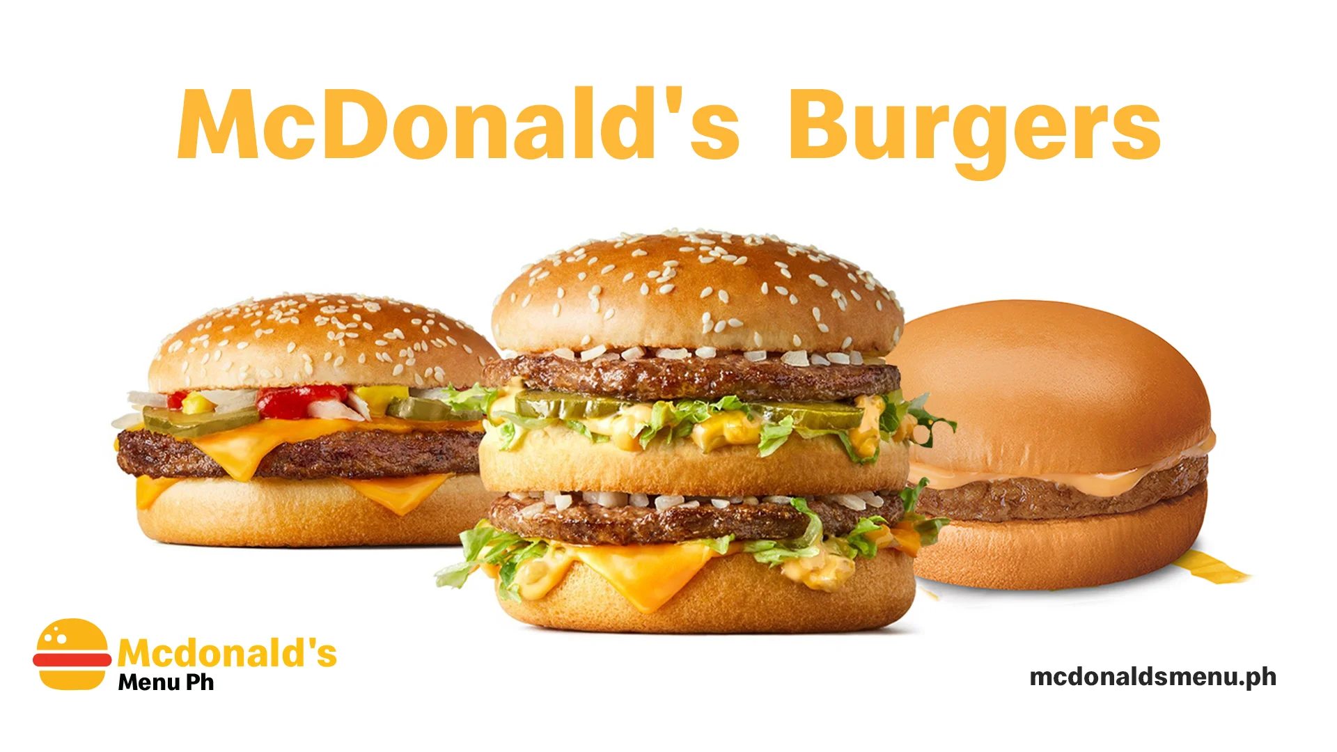 McDo Burger Menu Philippines | 2024 Prices & Nutrition Info